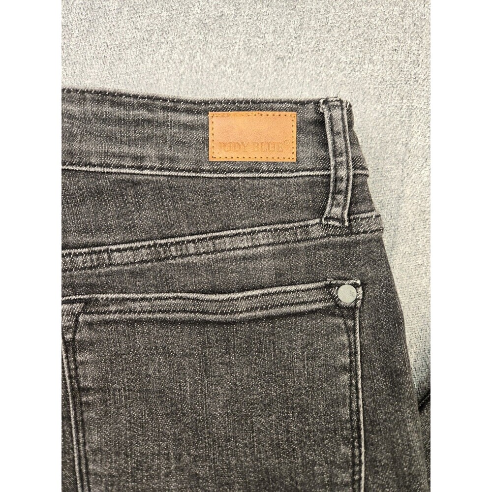 Judy Blue Boyfriend Fit Washed Black Jeans Size 11/30 Released Hem JB88130 NWT - Picture 7 of 10